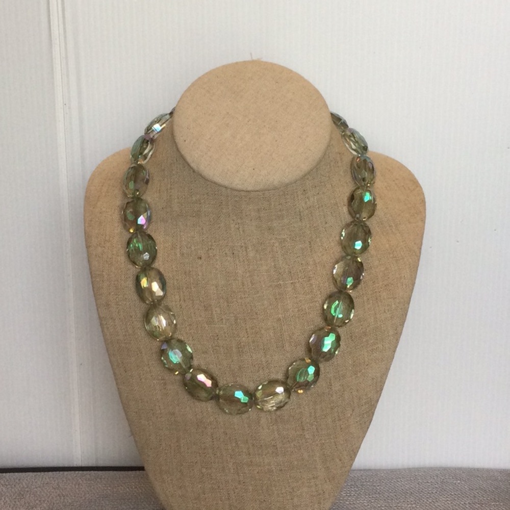 Aurora Aquamarine Choker Necklace - Picture 1 of 5